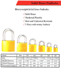 Load image into Gallery viewer, Short Shackle 50mm Padlock