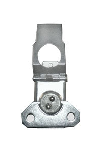 Slide catch with Spring Loaded Hasp Only Available in Black – Crest Lock