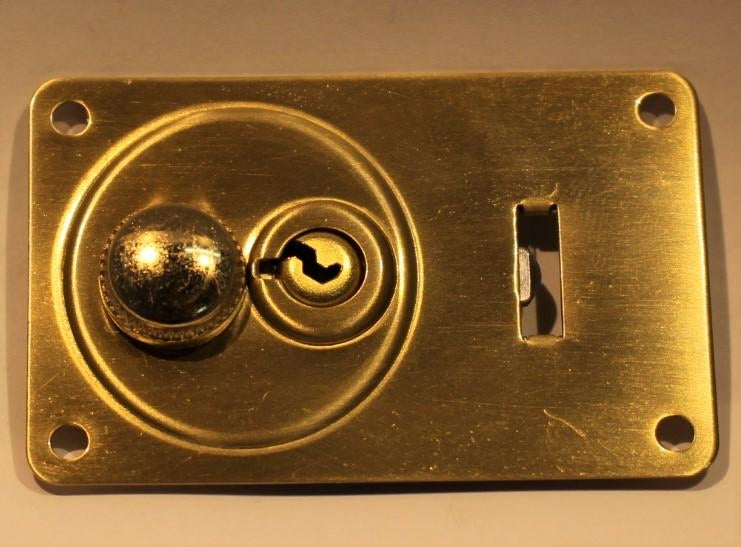 Briefcase Lock With Key LCK 506/1 – Crest Lock
